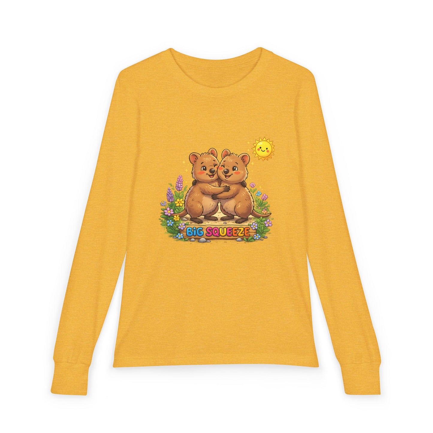Big Squeeze Quokka Youth Jersey Long Sleeve Tee