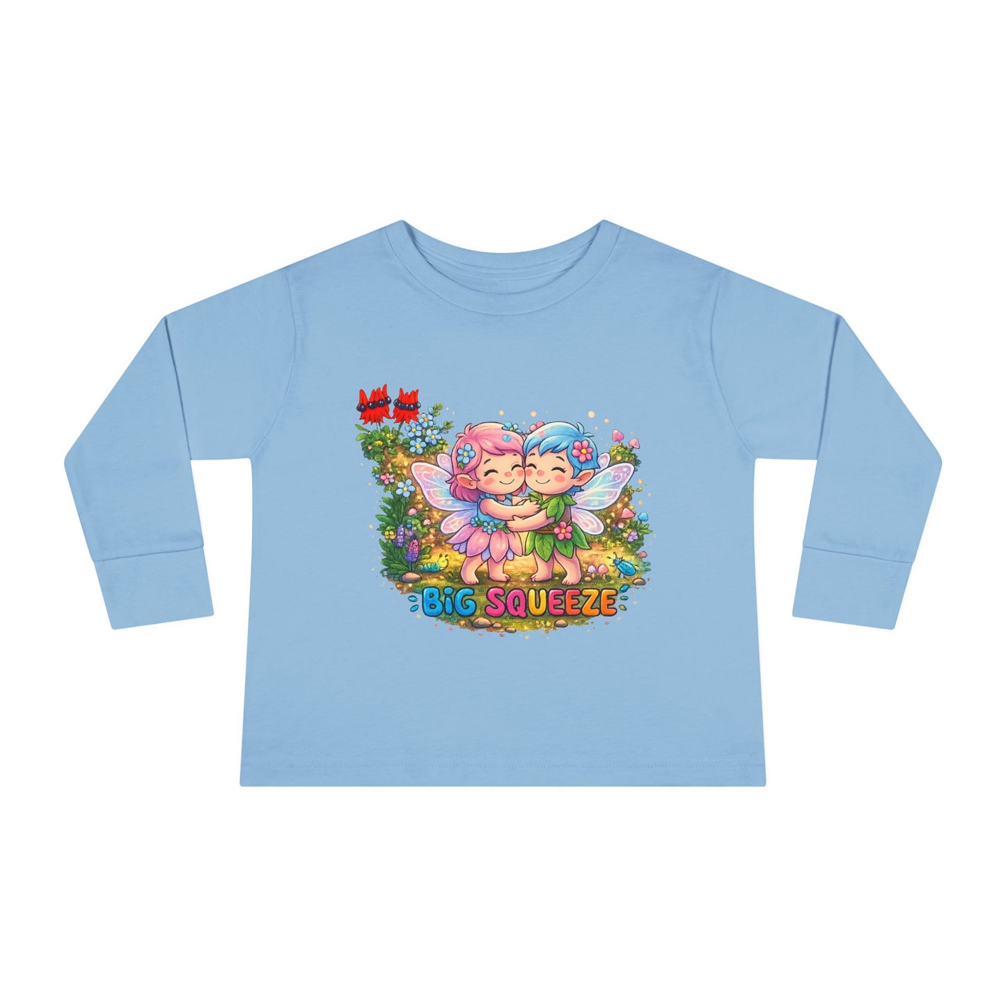 Big Squeeze Fairy Toddler Long Sleeve Tee