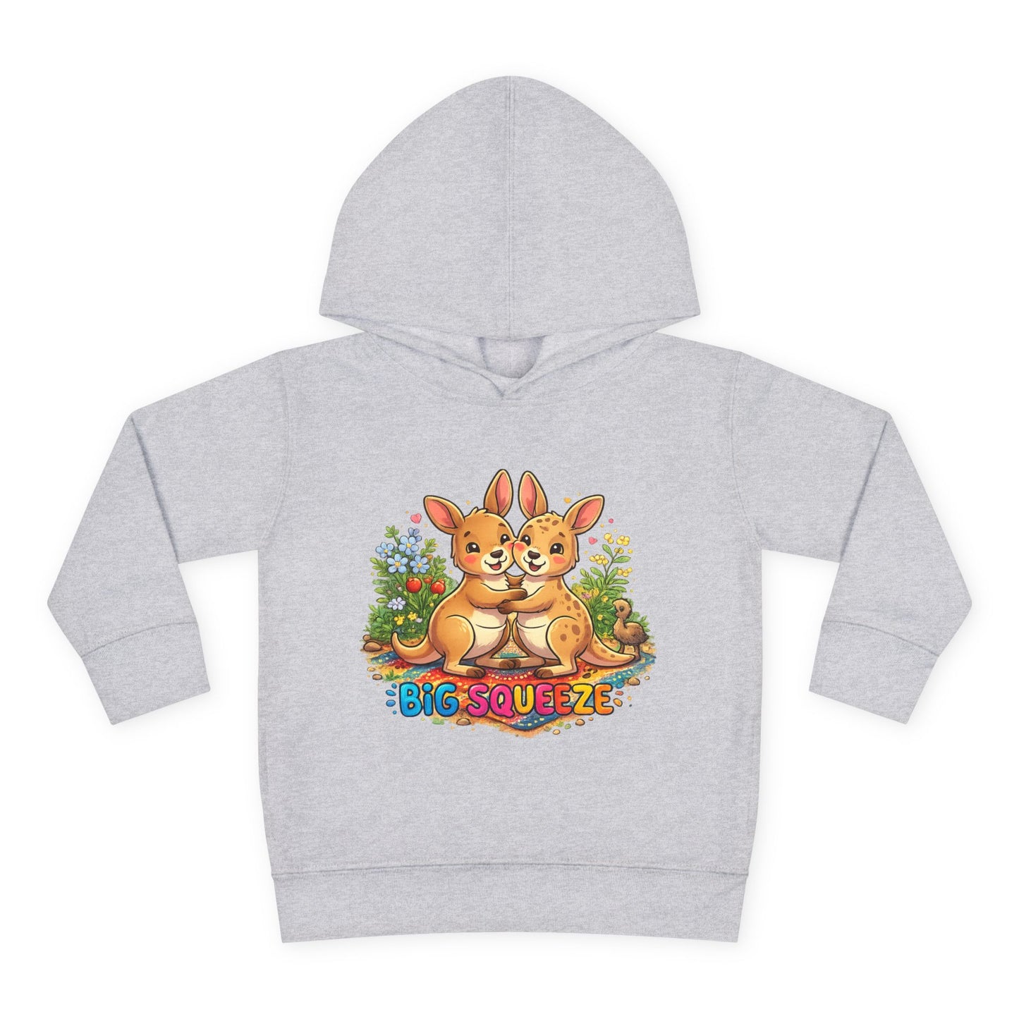 Big Squeeze Kangaroo Toddler Pullover Fleece Hoodie
