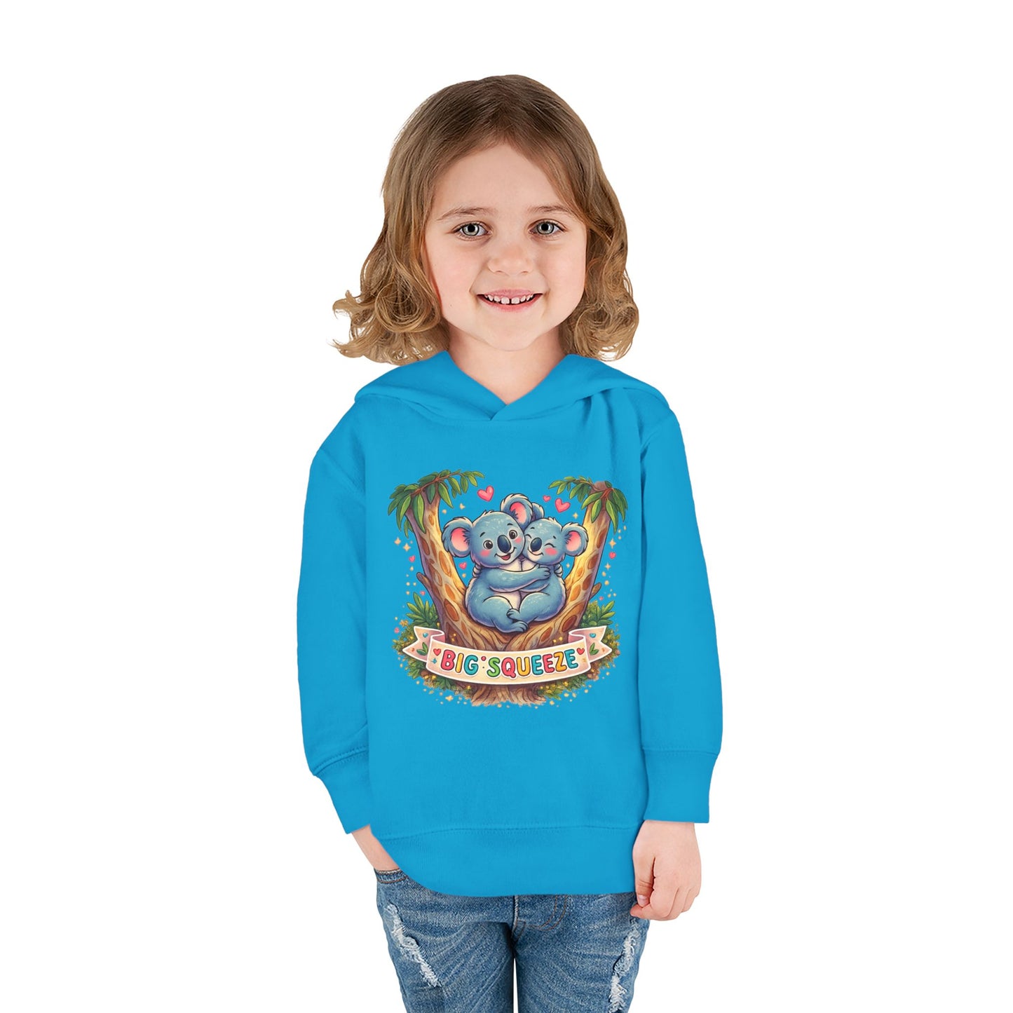 Big Squeeze Koala Toddler Pullover Fleece Hoodie
