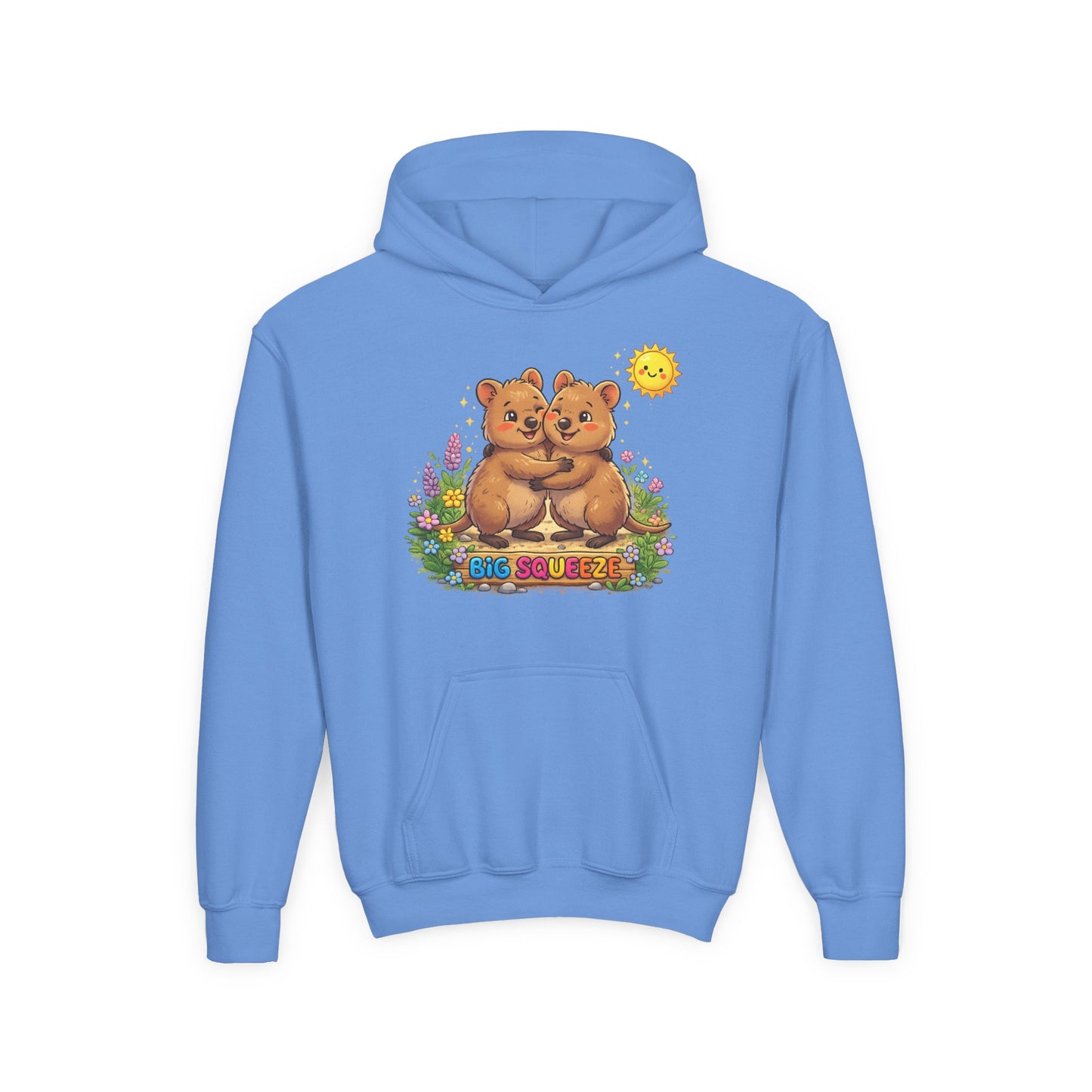 Big Squeeze Quokka Youth Heavy Blend Hooded Sweatshirt