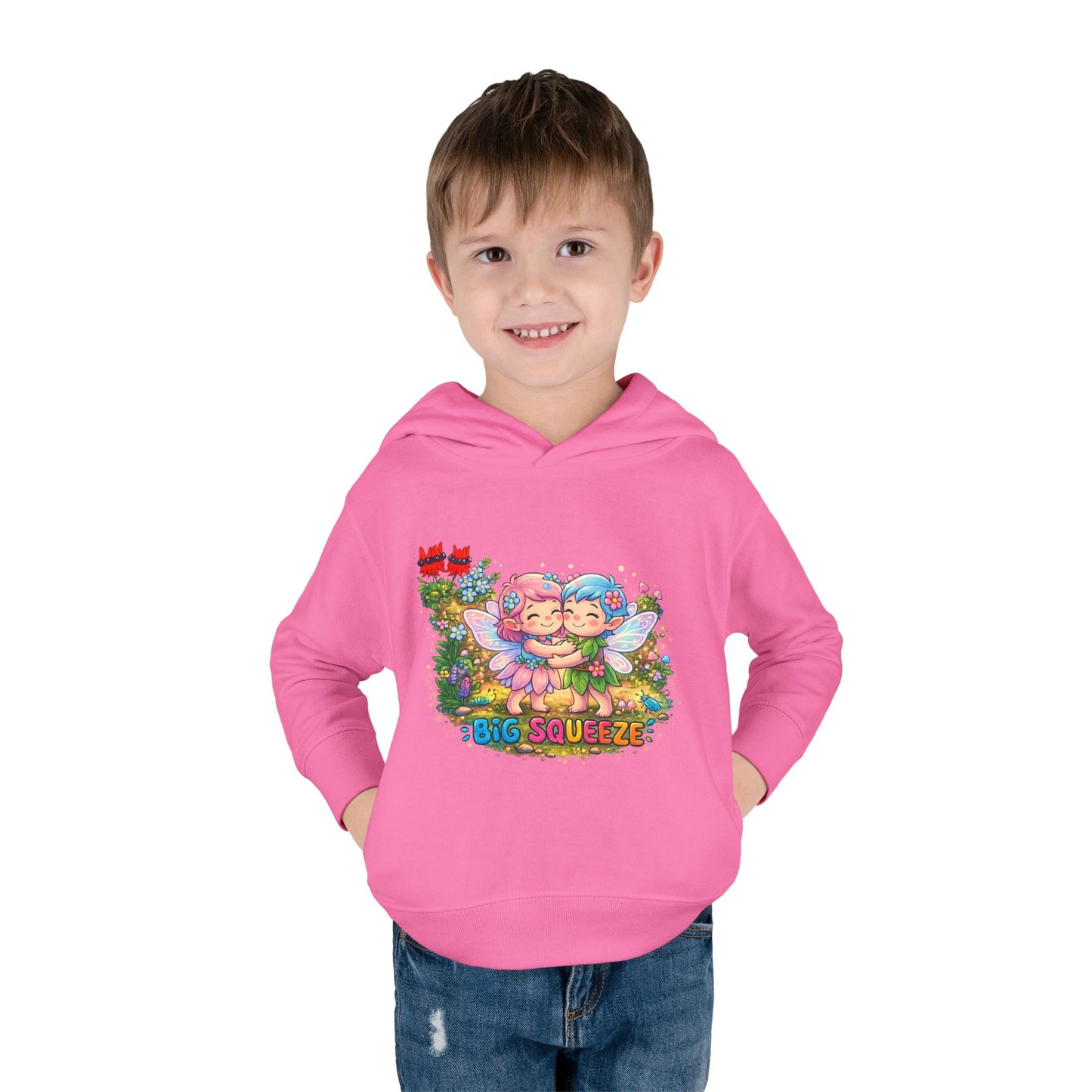 Big Squeeze Fairy Toddler Pullover Fleece Hoodie