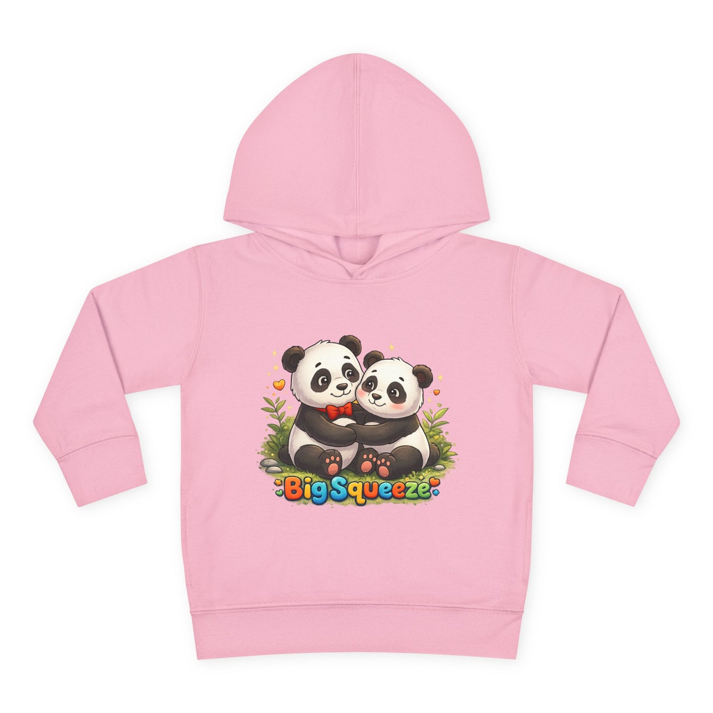 Big Squeeze Panda Toddler Pullover Fleece Hoodie