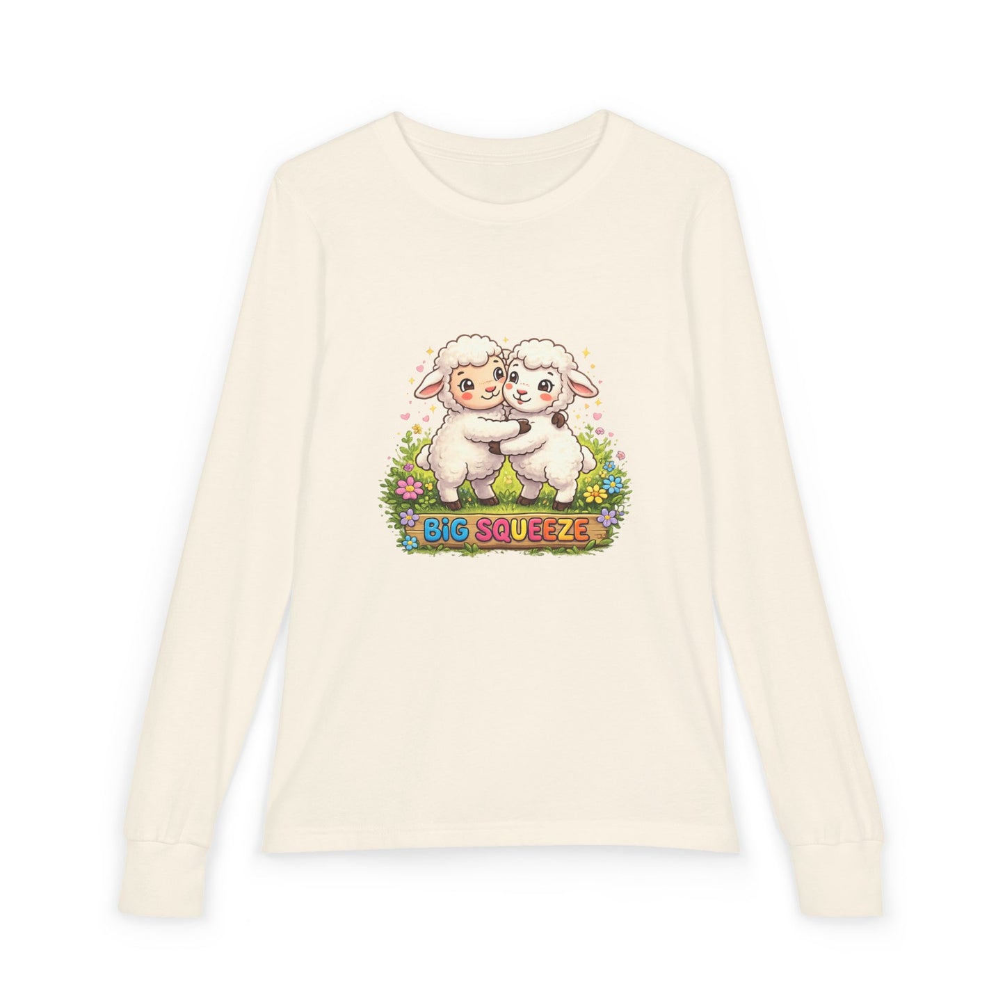 Big Squeeze Lamb Youth Jersey Long Sleeve Tee