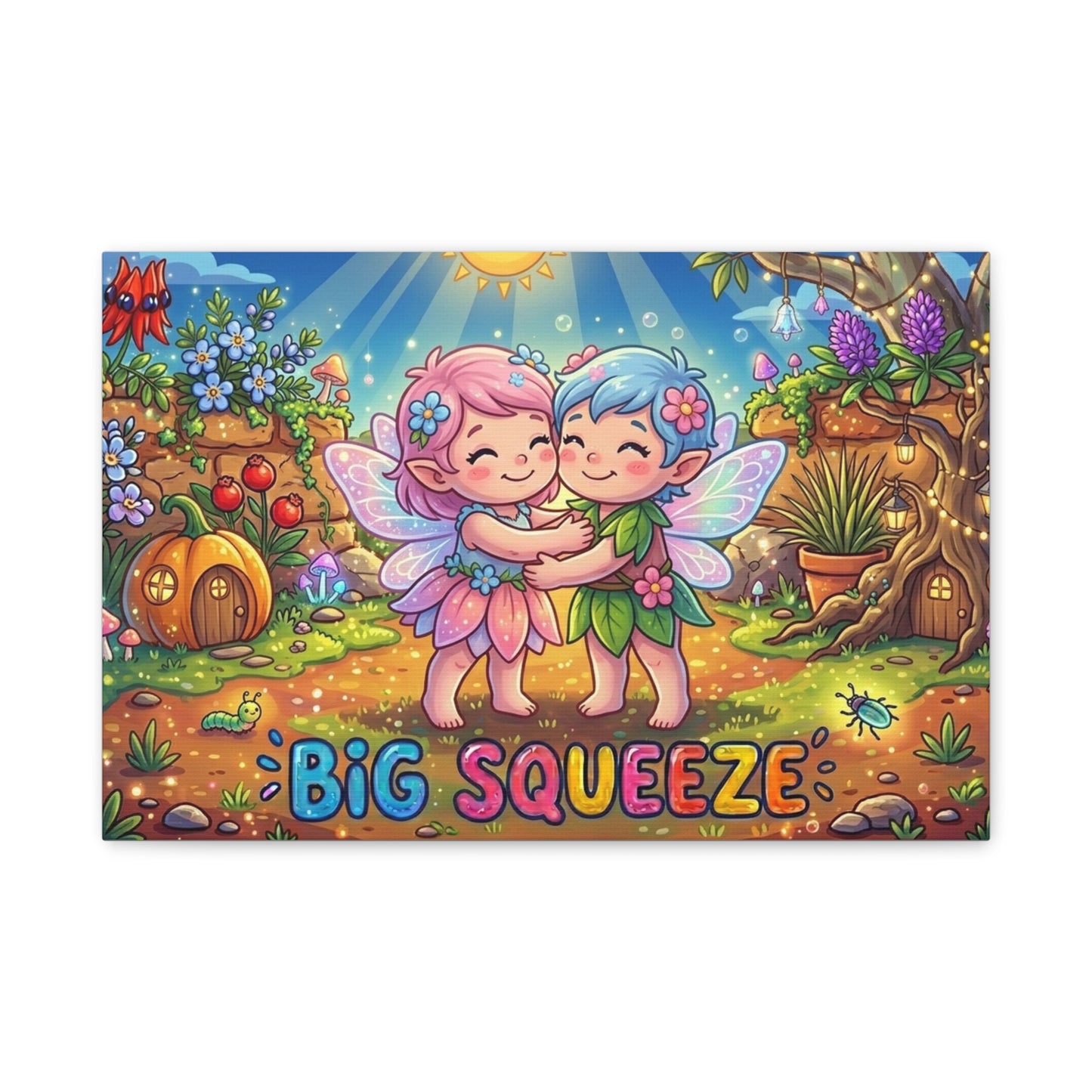Big Squeeze Fairy Classic Canvas