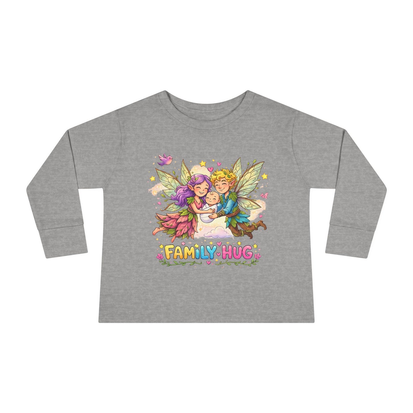 Family Hug Fairy Toddler Long Sleeve Tee