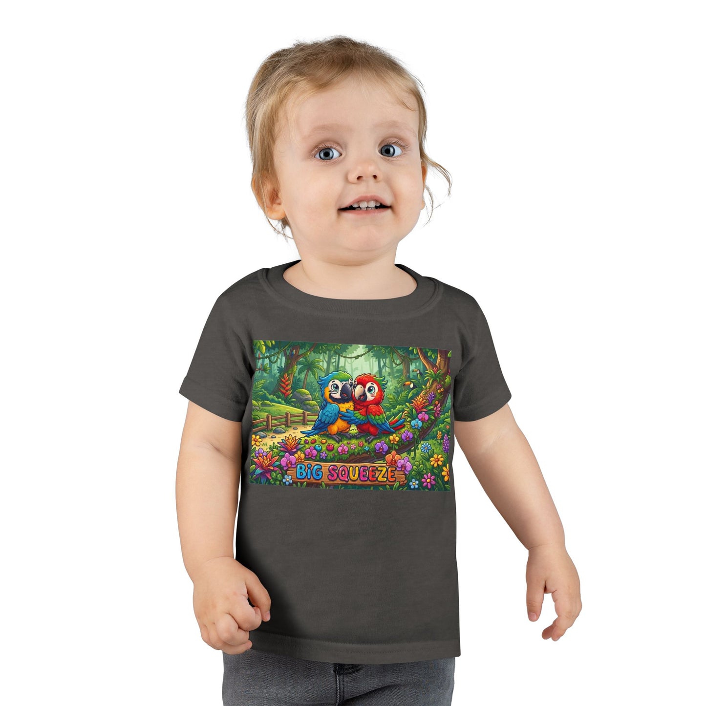 Big squeeze Macaw Toddler T-shirt