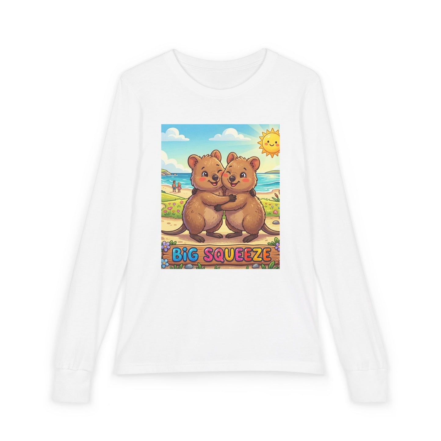 Big Squeeze Quokka Youth Jersey Long Sleeve Tee