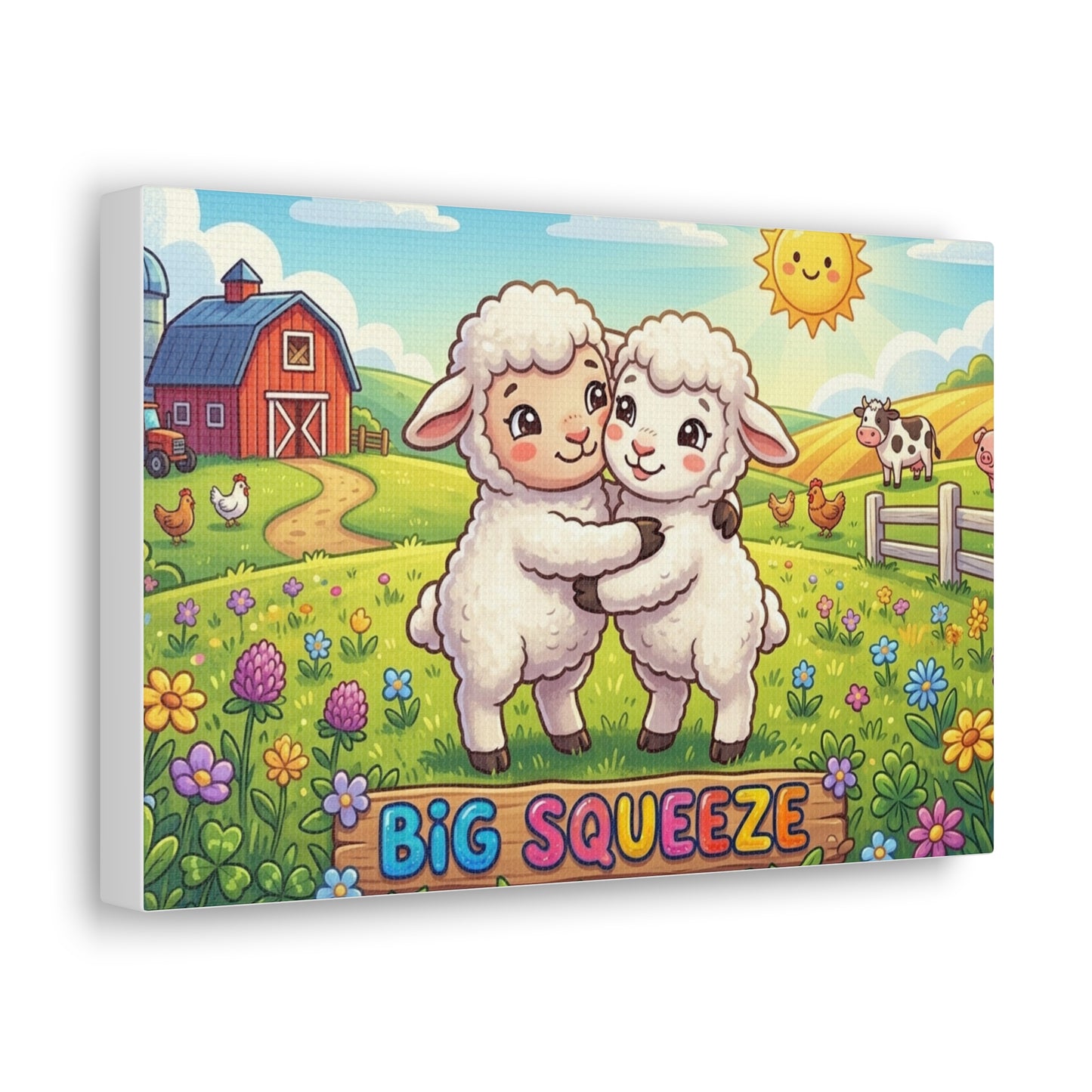 Big Squeeze Lamb Classic Canvas