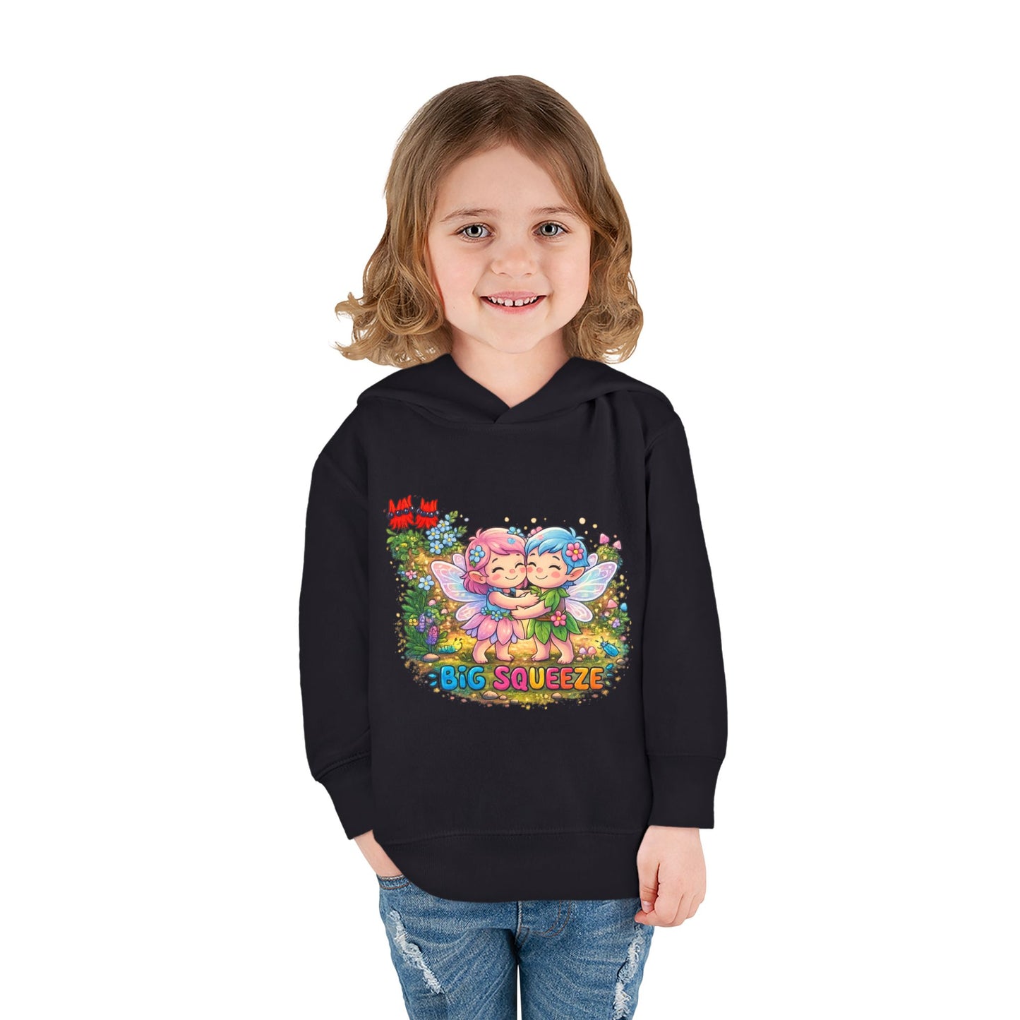 Big Squeeze Fairy Toddler Pullover Fleece Hoodie