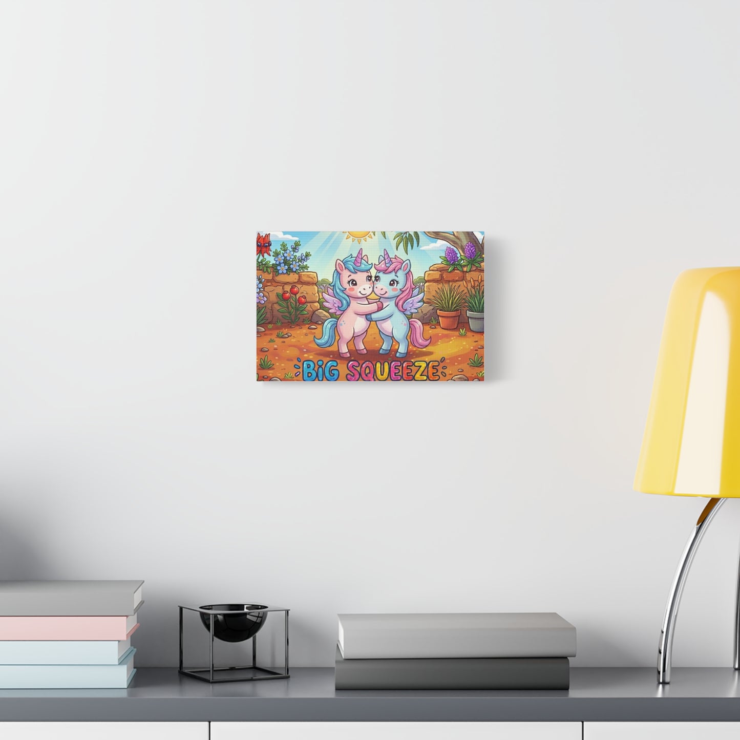 Big Squeeze Unicorn Classic Canvas