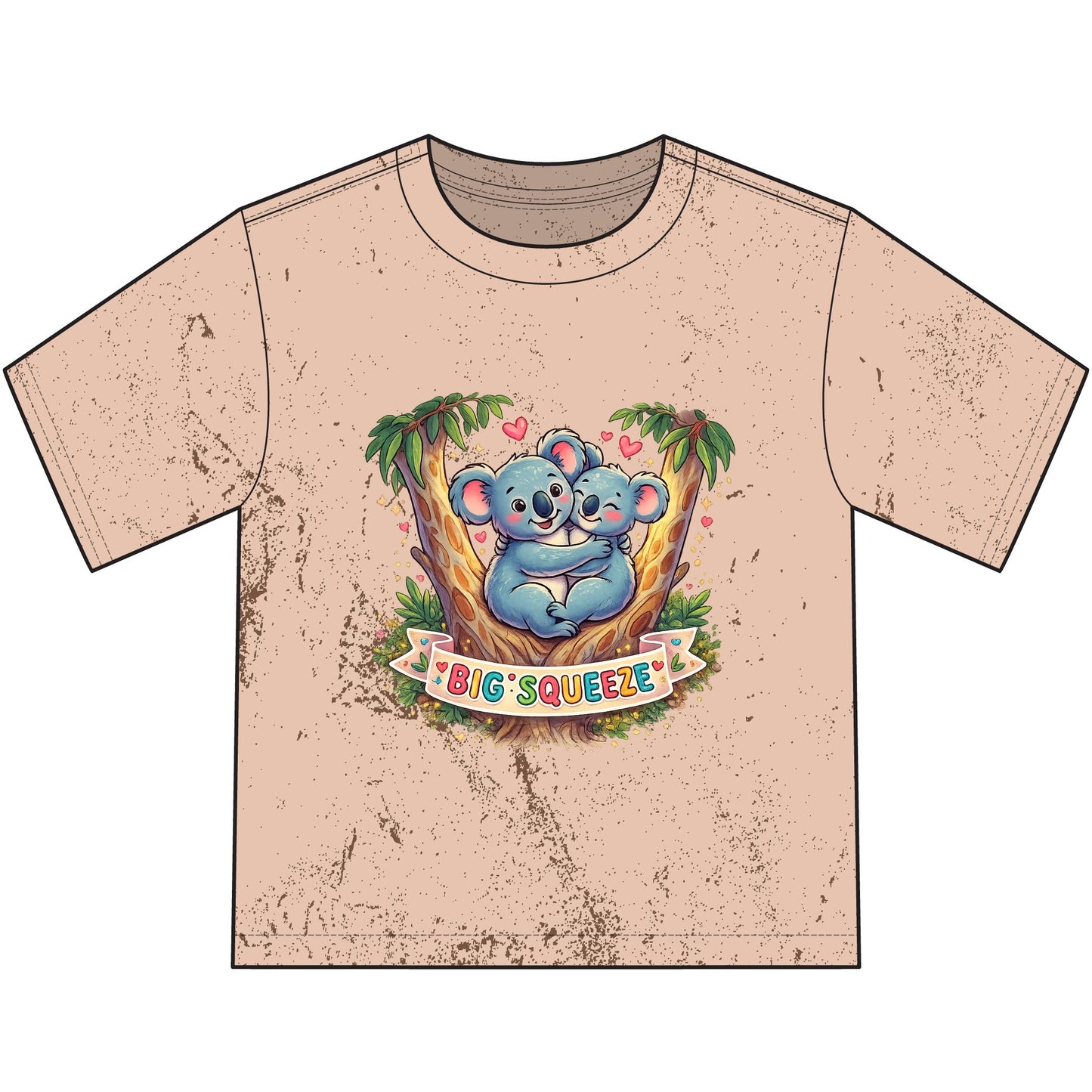 Big Squeeze Koala Heavyweight Color Blast Youth T-Shirt