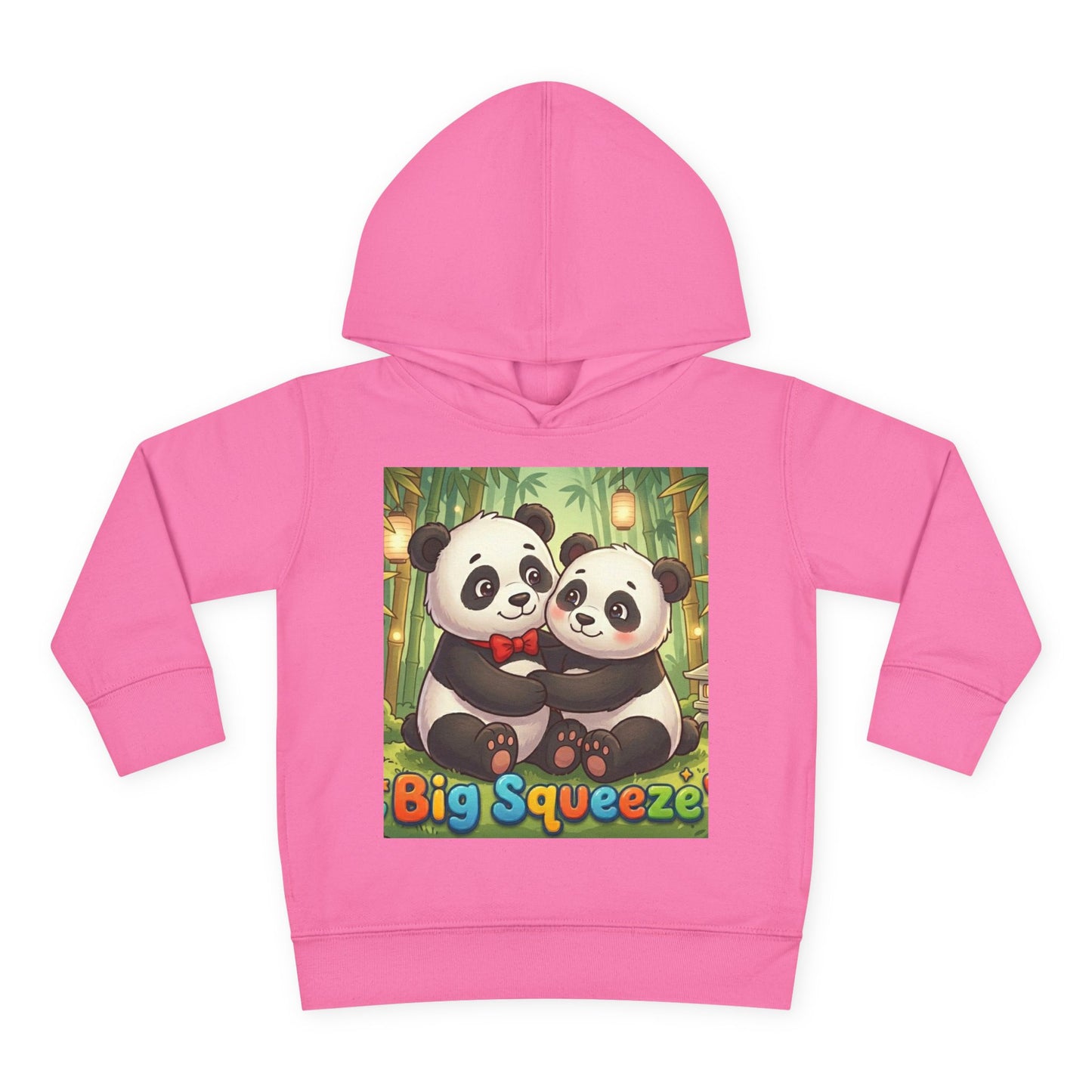 Big Squeeze Panda Toddler Pullover Fleece Hoodie