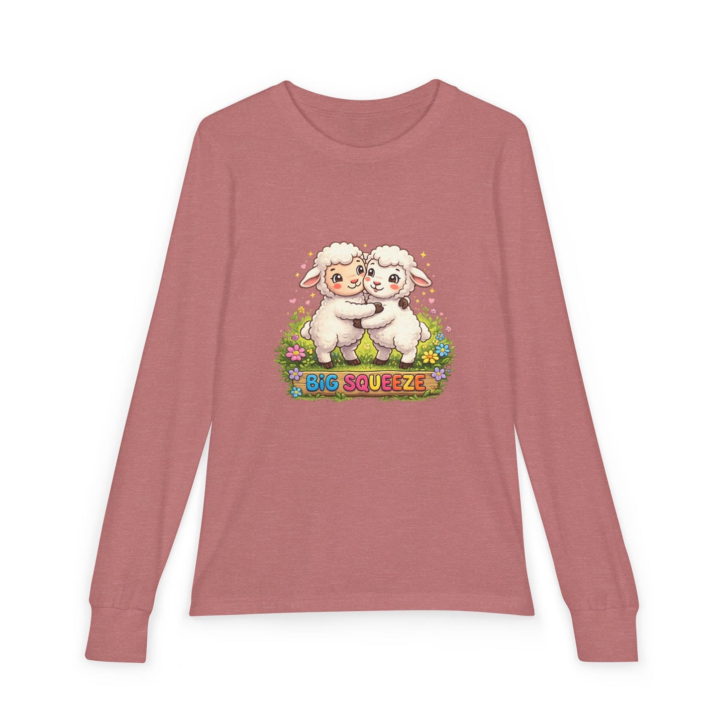 Big Squeeze Lamb Youth Jersey Long Sleeve Tee