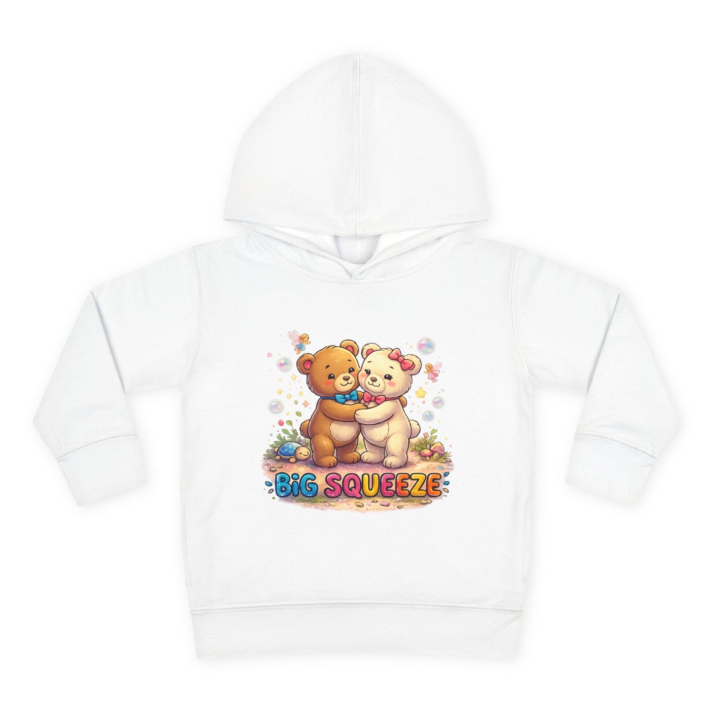 Big Squeeze Teddy Toddler Pullover Fleece Hoodie