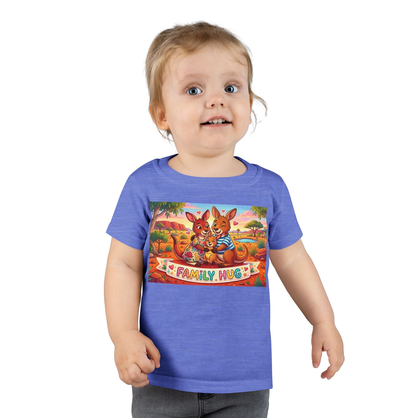 Family Hug Kangaroo Toddler T-shirt