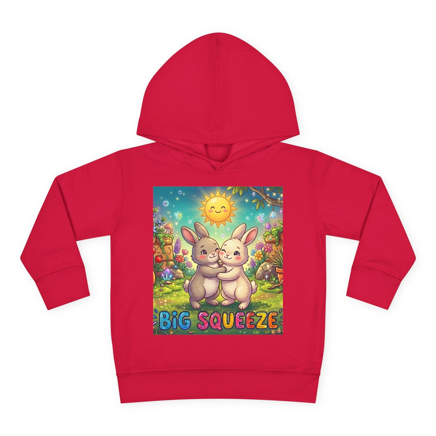 Big Squeeze Bunny Toddler Pullover Fleece Hoodie