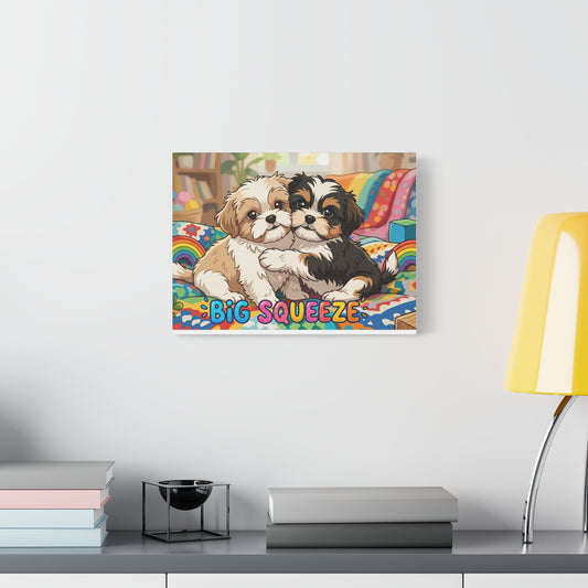 Big Squeeze Shih Tzu Classic Canvas