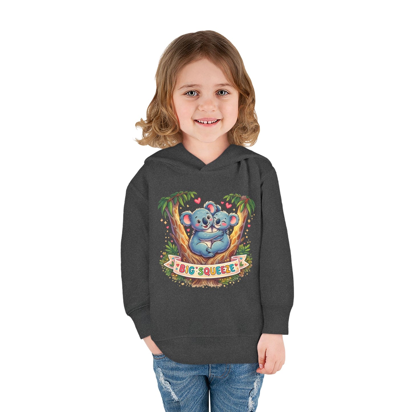 Big Squeeze Koala Toddler Pullover Fleece Hoodie