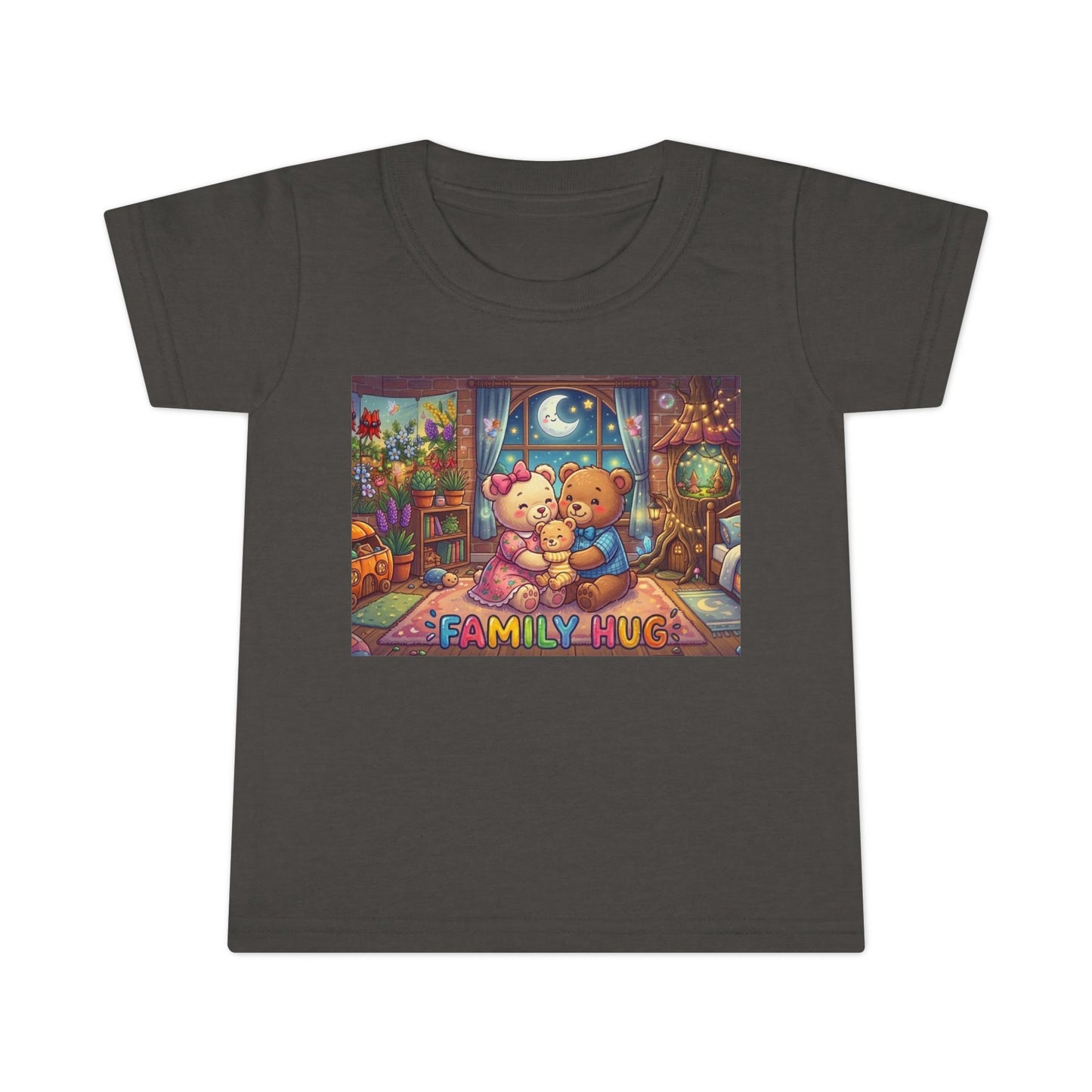 Family Hug Teddy Toddler T-shirt