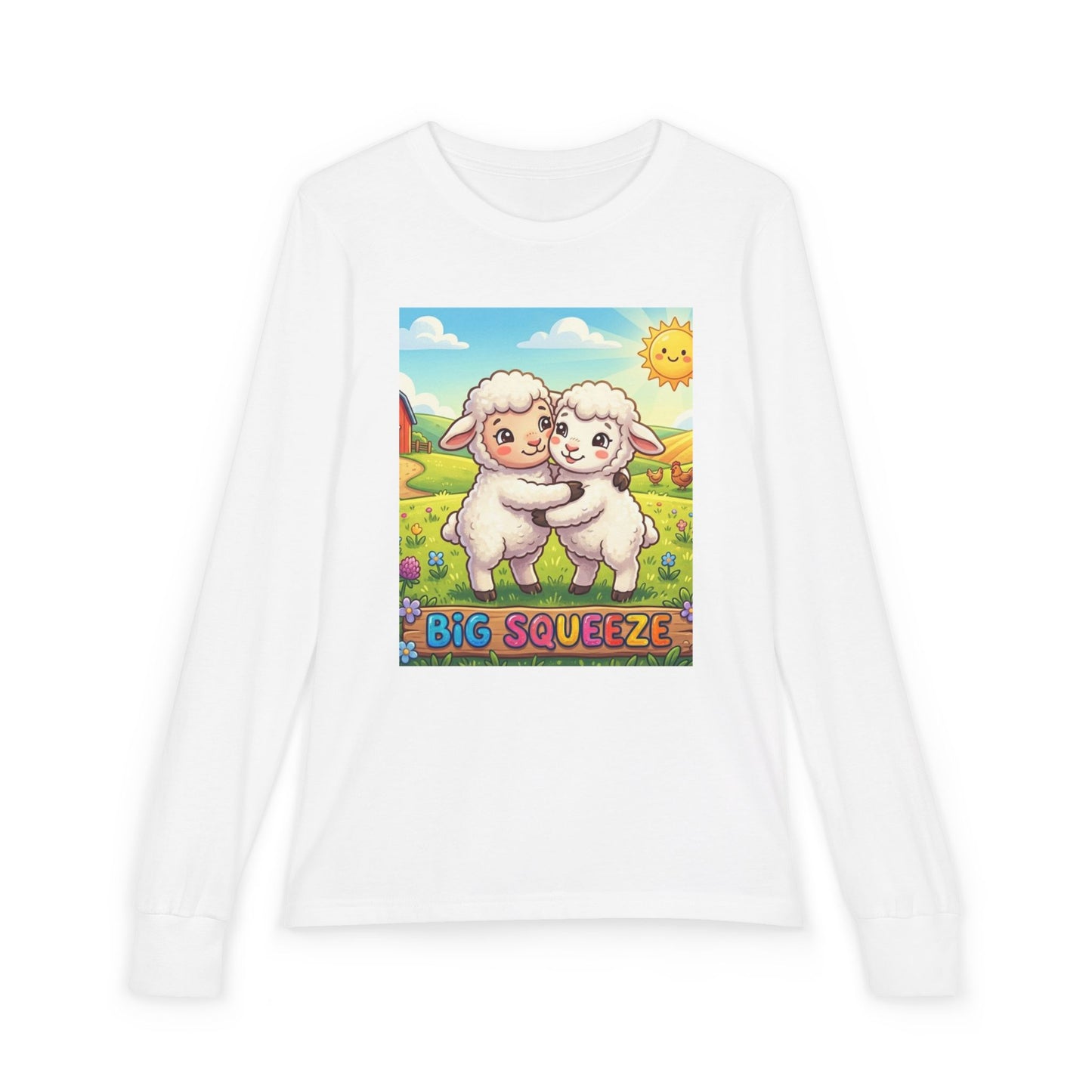 Big Squeeze Lamb Youth Jersey Long Sleeve Tee