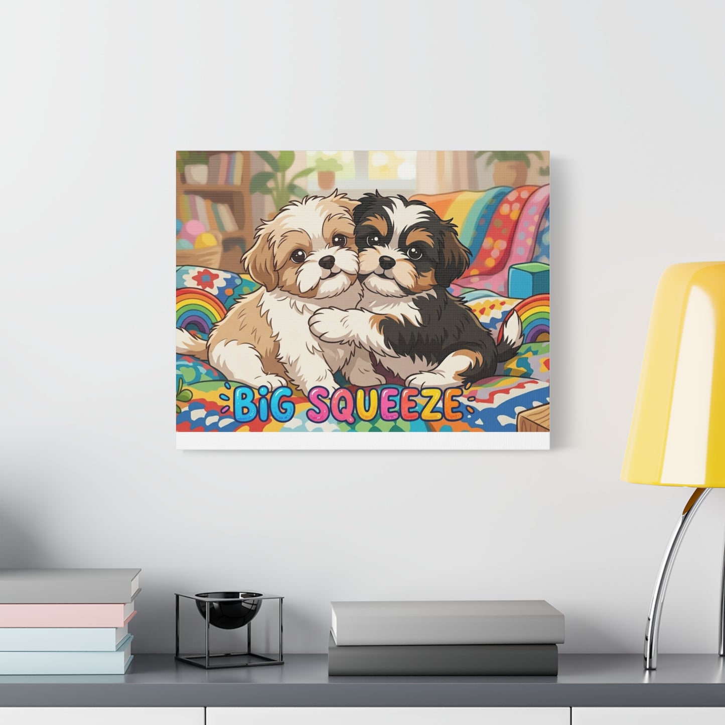 Big Squeeze Shih Tzu Classic Canvas