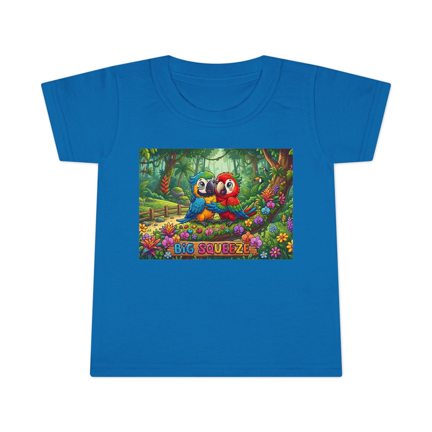 Big squeeze Macaw Toddler T-shirt