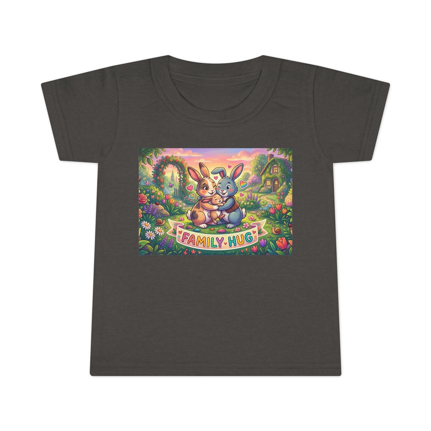 Family Hug Bunny Toddler T-shirt