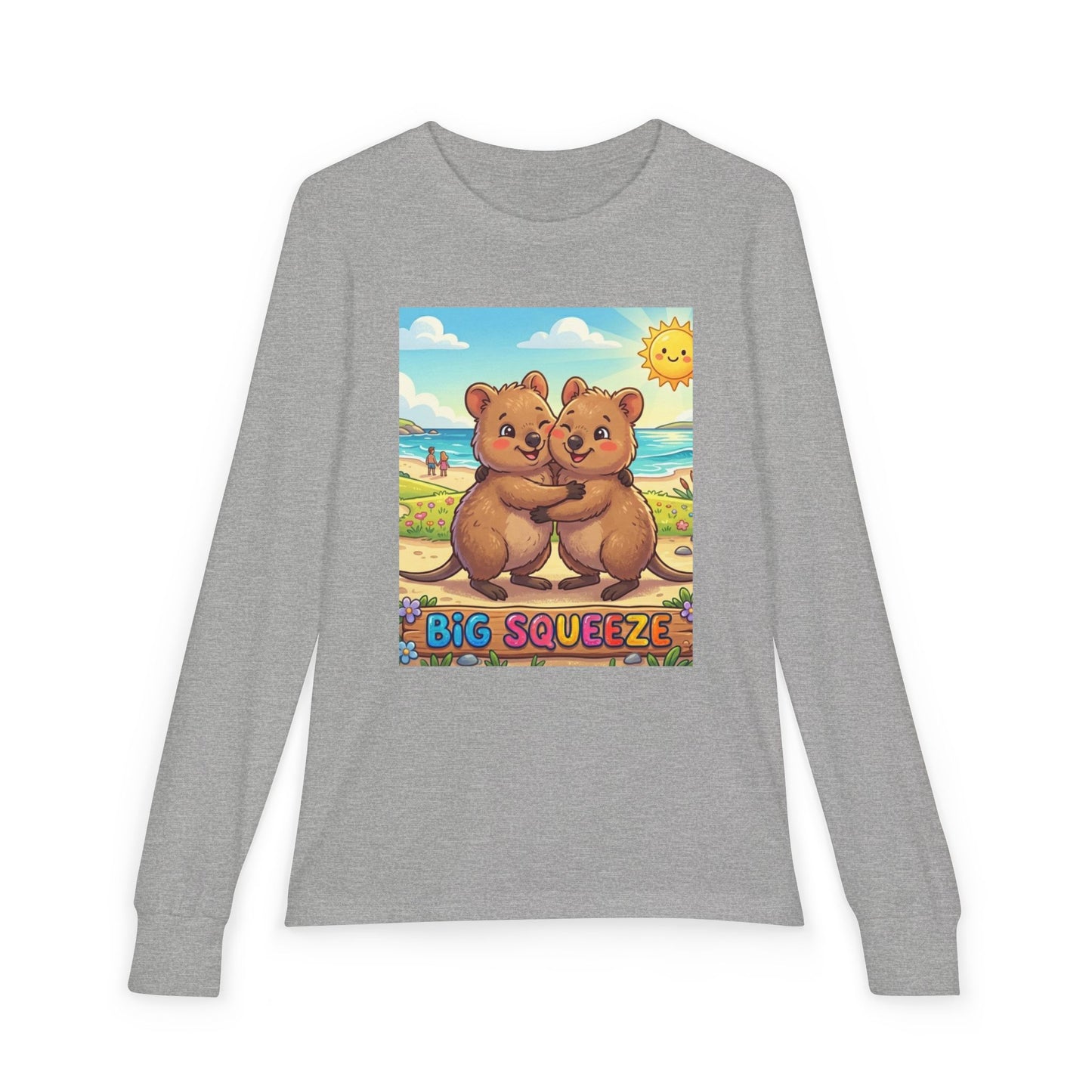 Big Squeeze Quokka Youth Jersey Long Sleeve Tee