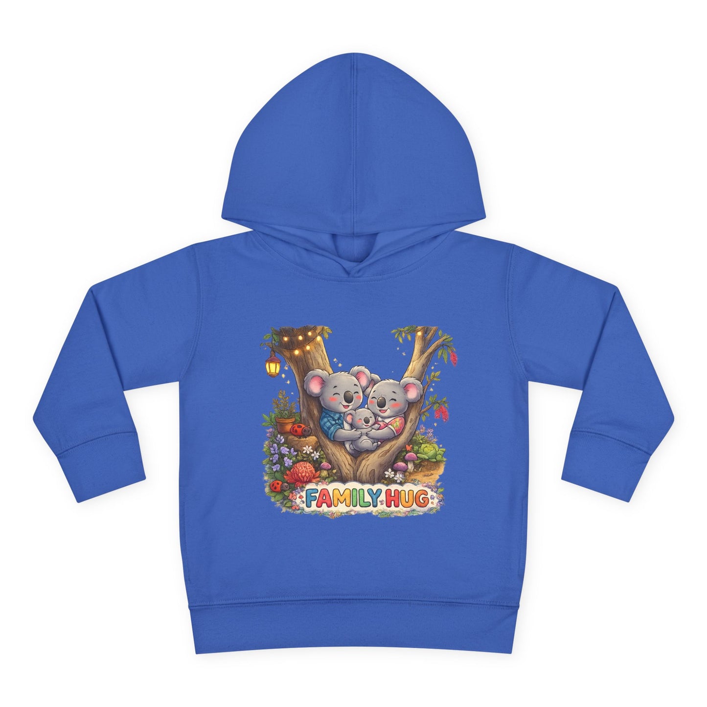 Family Hug Koala Toddler Pullover Fleece Hoodie