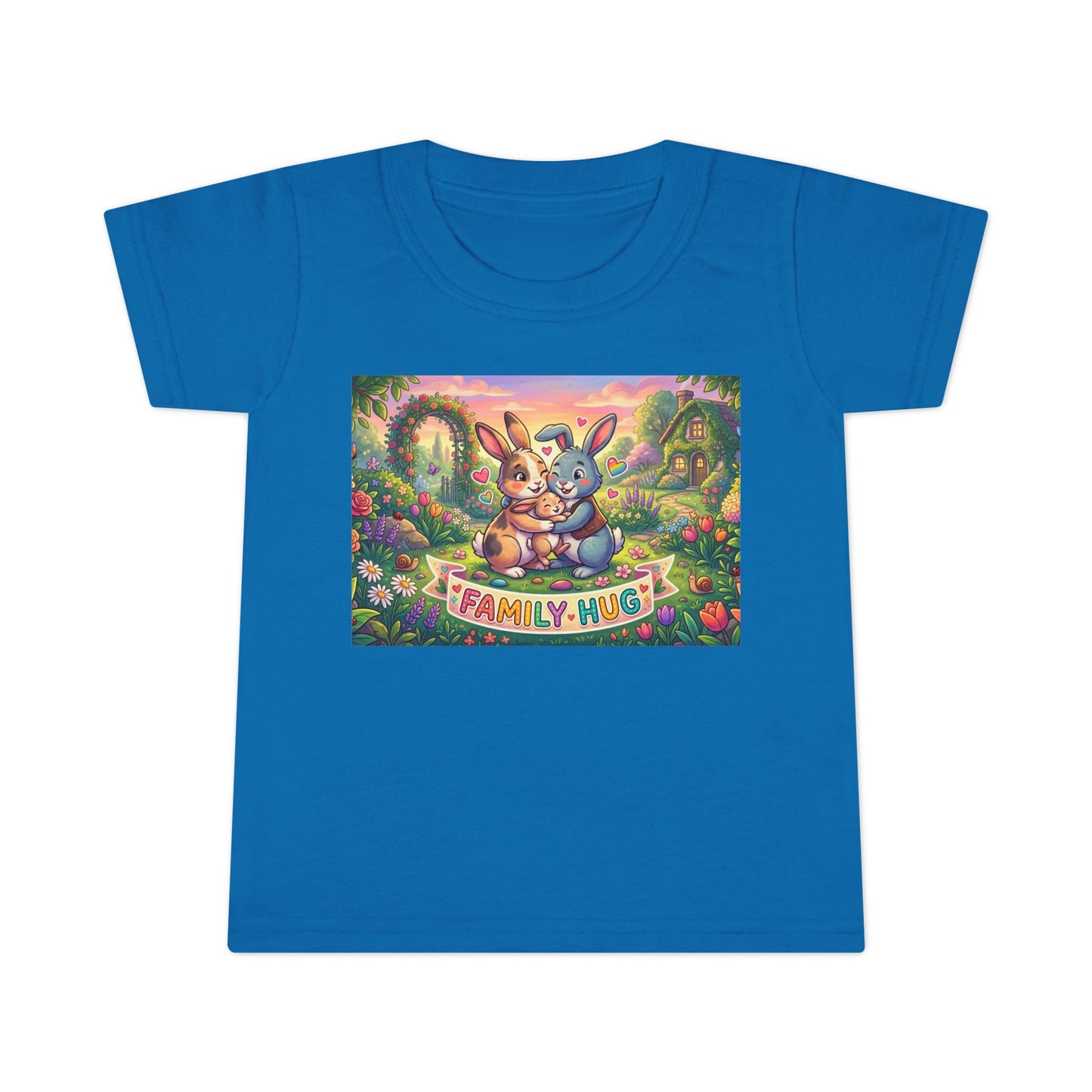 Family Hug Bunny Toddler T-shirt