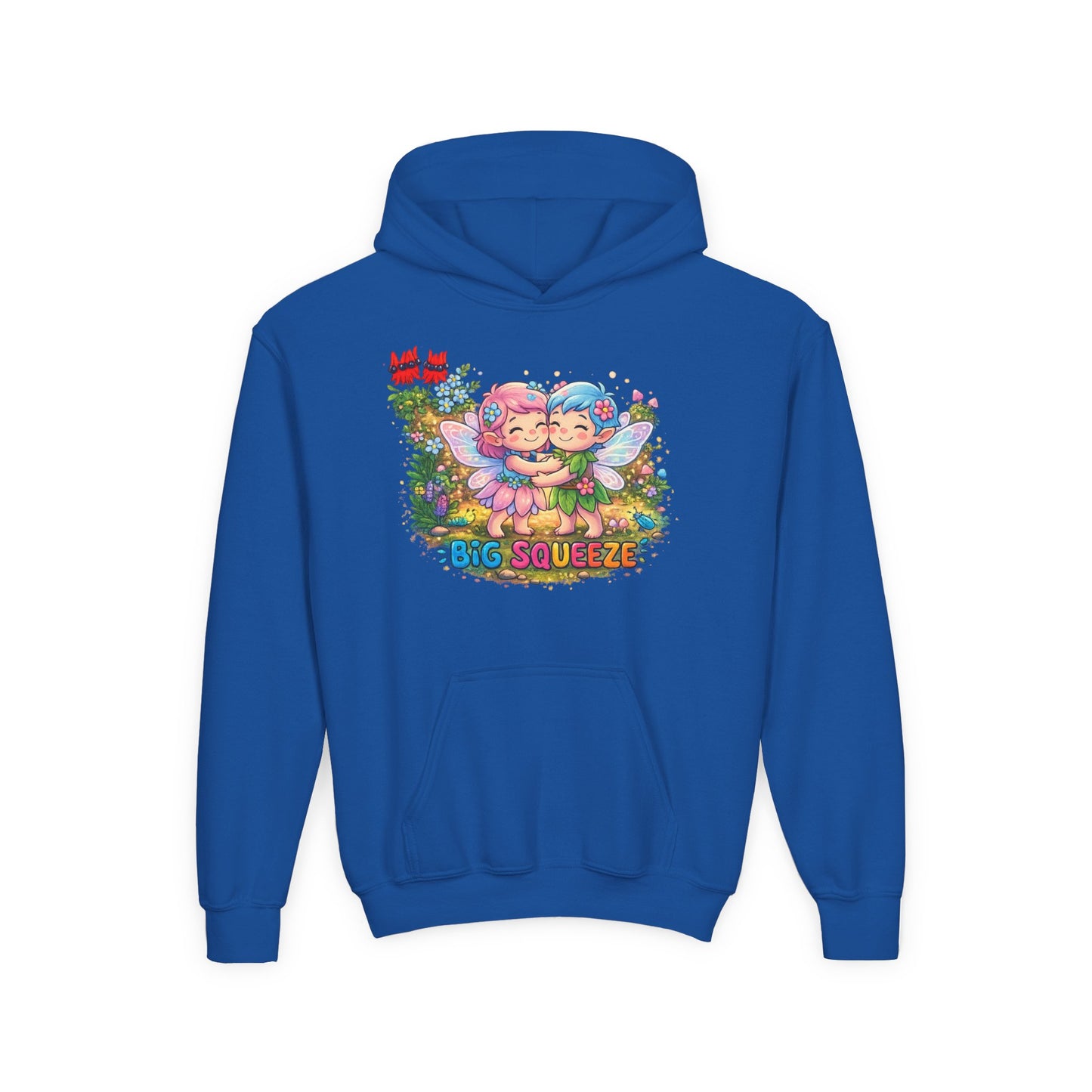 Big Squeeze Fairy Youth Heavy Blend Hooded Sweatshirt
