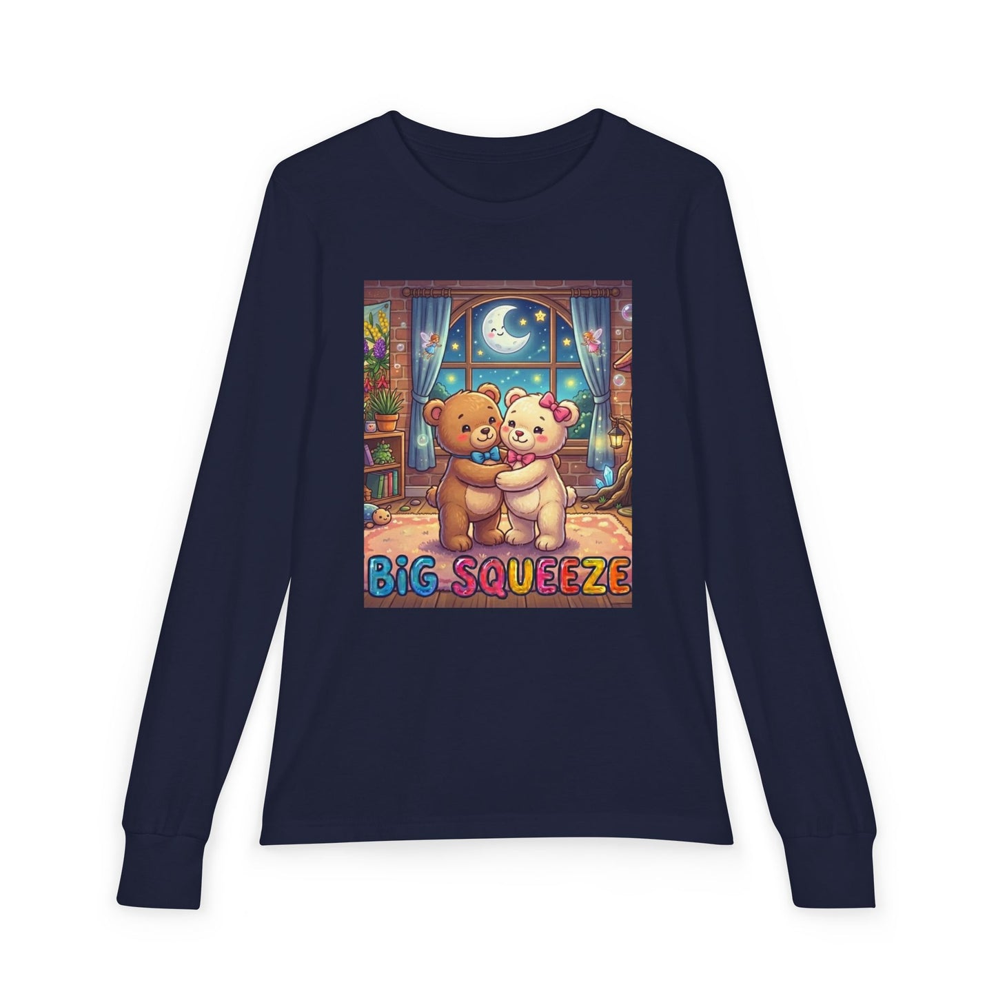 Big Squeeze Teddy Youth Jersey Long Sleeve Tee