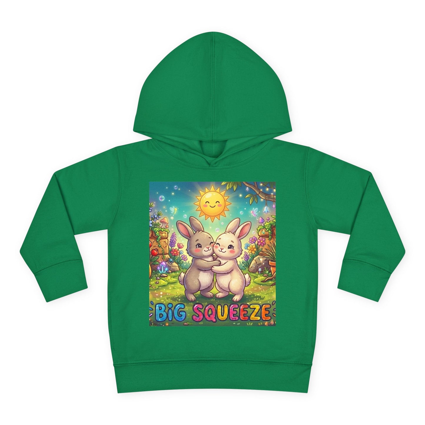 Big Squeeze Bunny Toddler Pullover Fleece Hoodie