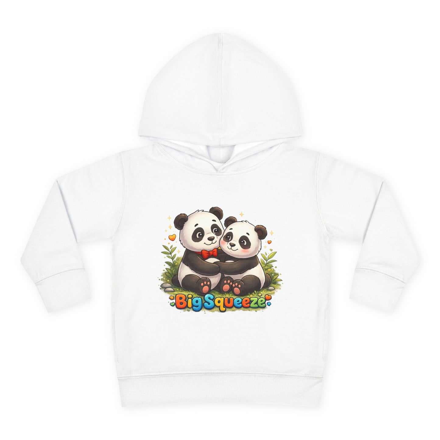 Big Squeeze Panda Toddler Pullover Fleece Hoodie