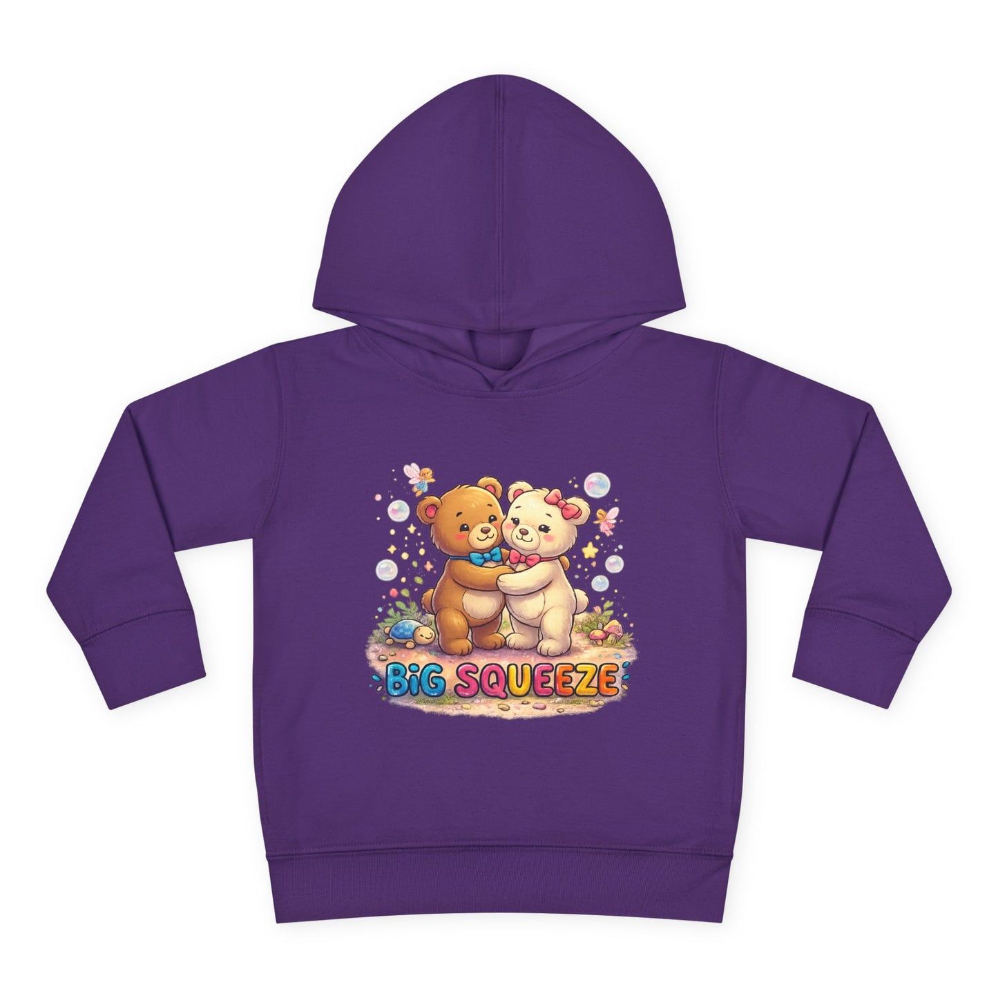 Big Squeeze Teddy Toddler Pullover Fleece Hoodie