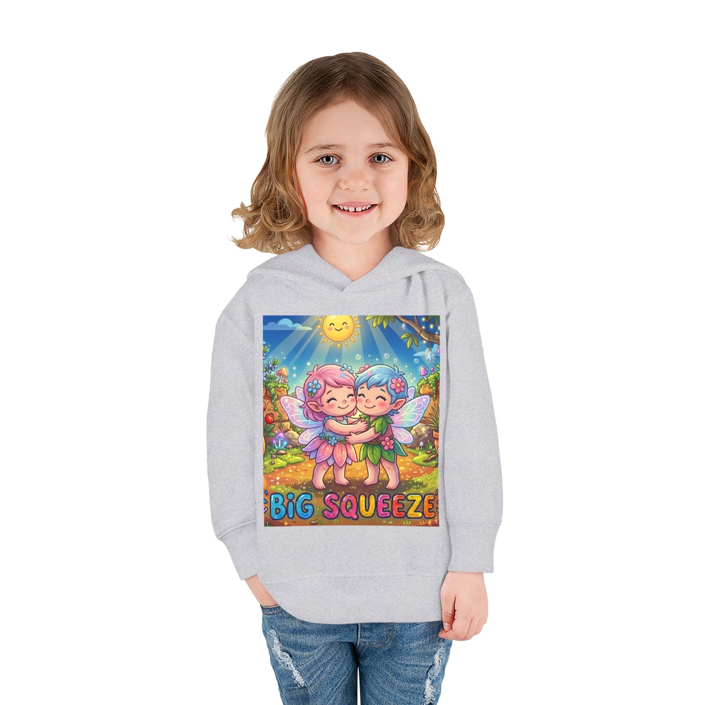 Big Squeeze Fairy Toddler Pullover Fleece Hoodie