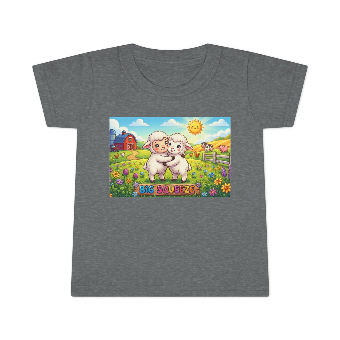 Big Squeeze Lamb Toddler T-shirt