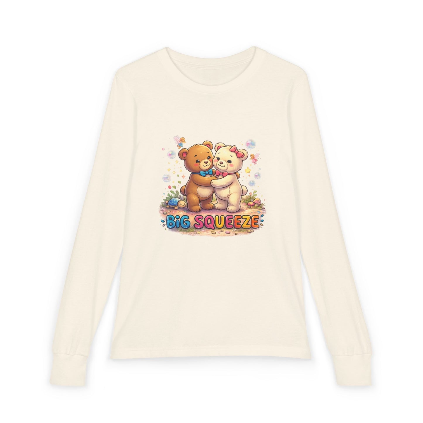 Big Squeeze Teddy Youth Jersey Long Sleeve Tee