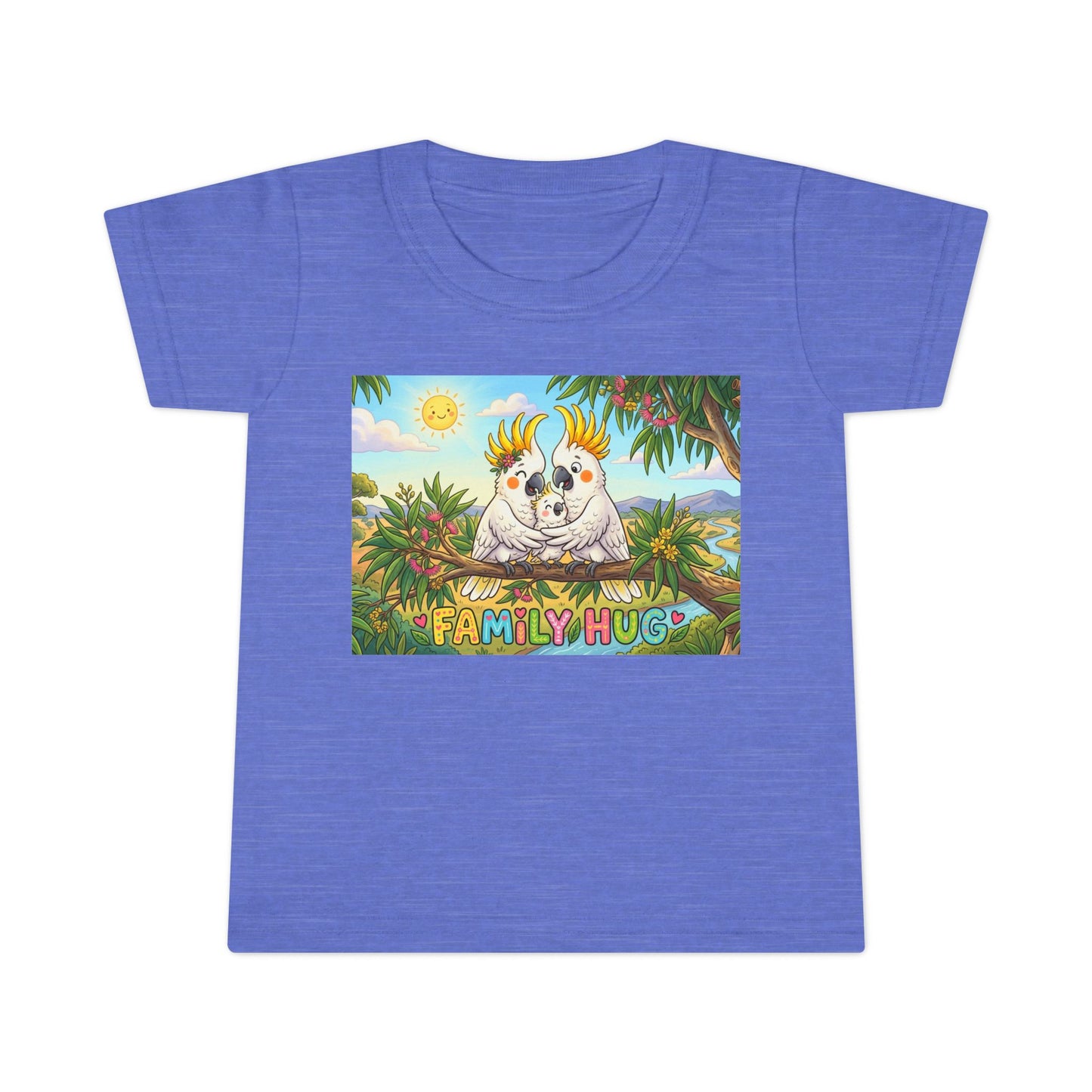 Family Hug Cockatoo Toddler T-shirt