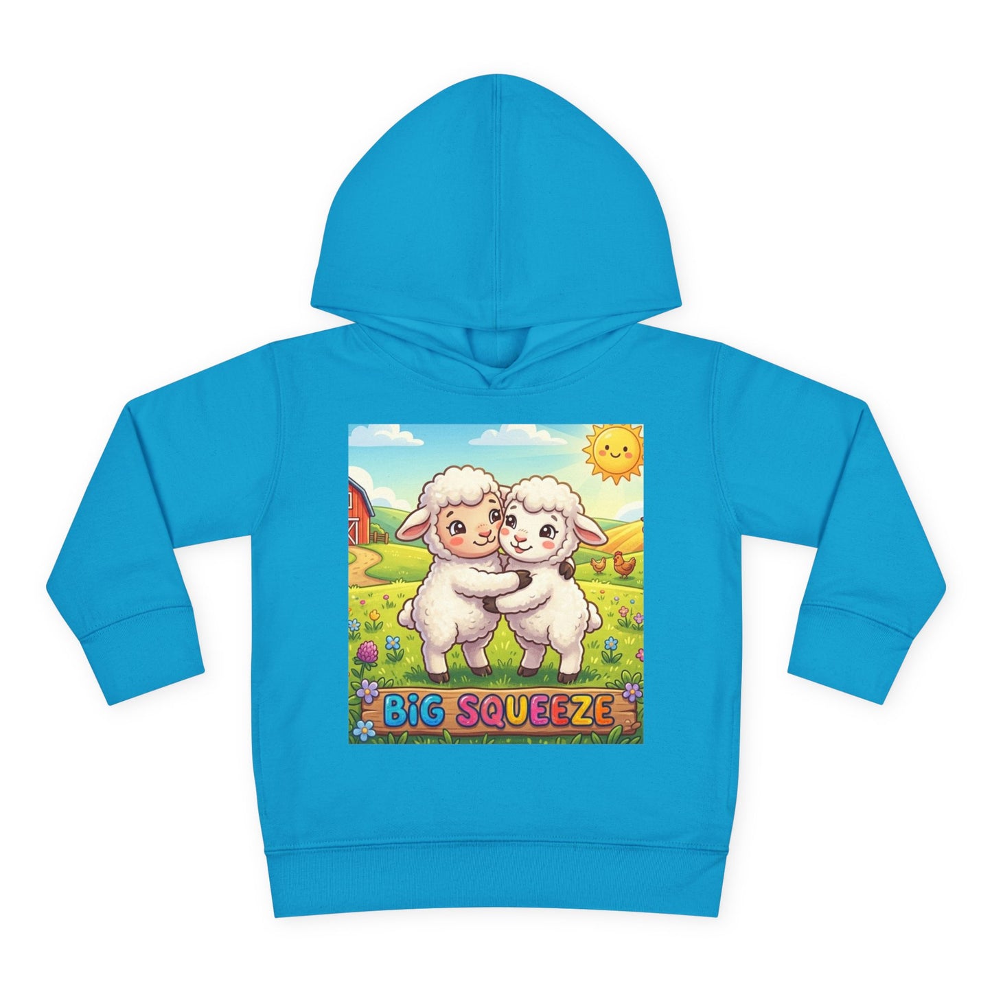 Big Squeeze Lamb Toddler Pullover Fleece Hoodie