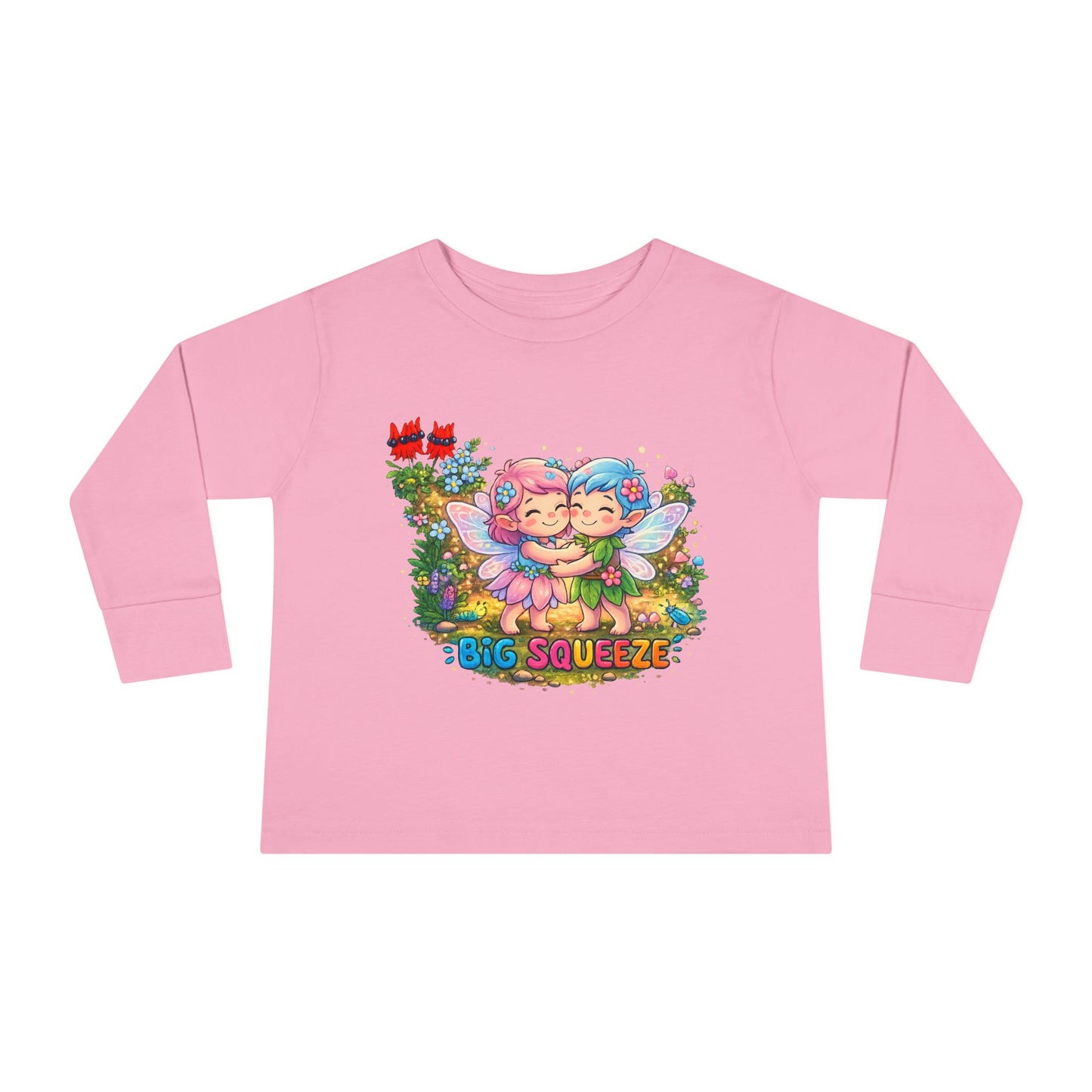 Big Squeeze Fairy Toddler Long Sleeve Tee